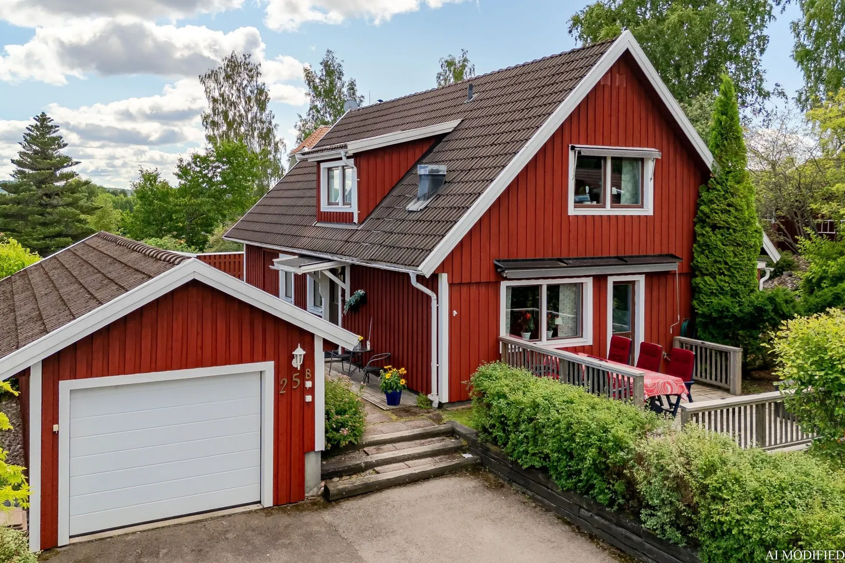 Villa, Backbergsvägen 25B, Hosjö, Falun