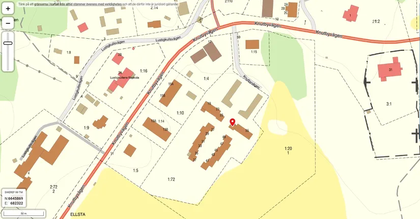 Radhus, Knutbyvägen 51, Uppland, Uppsala