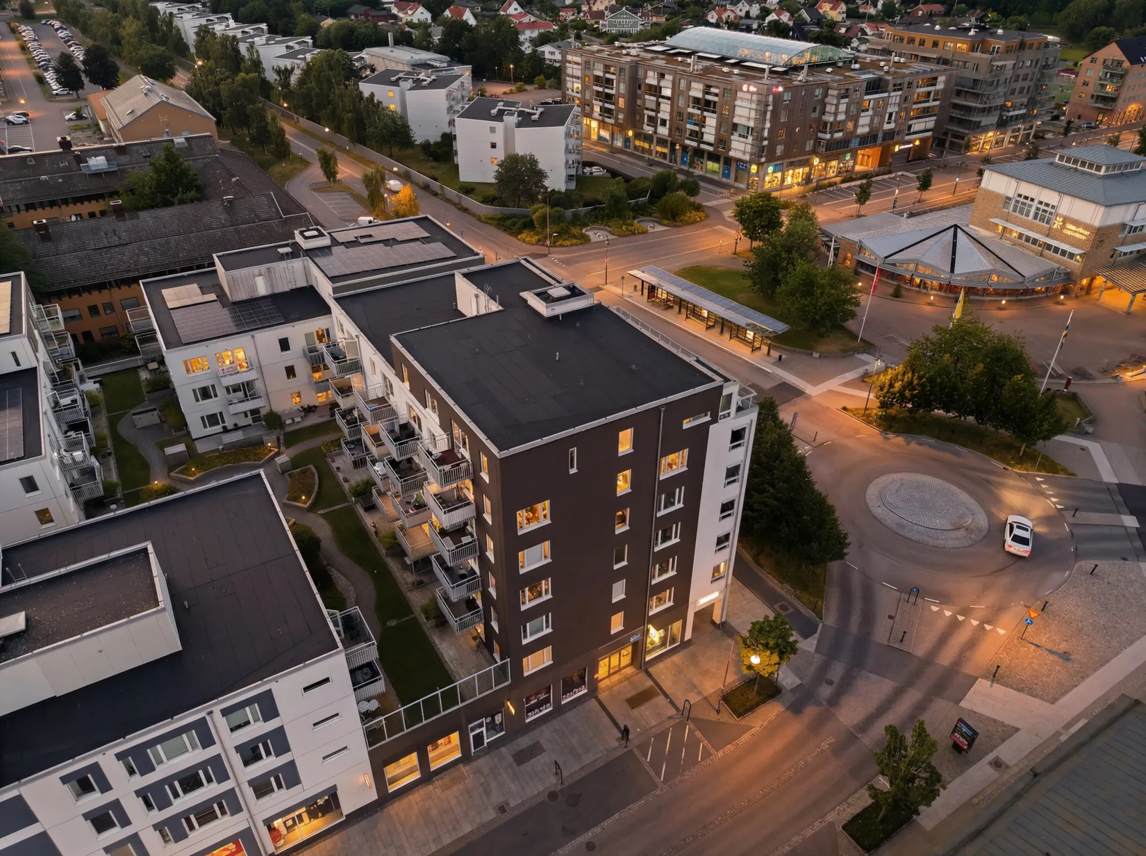 Bostadsrätt, Allén två - Högst upp i huset i Mölnlycke Centrum, Mölnlycke, Härryda
