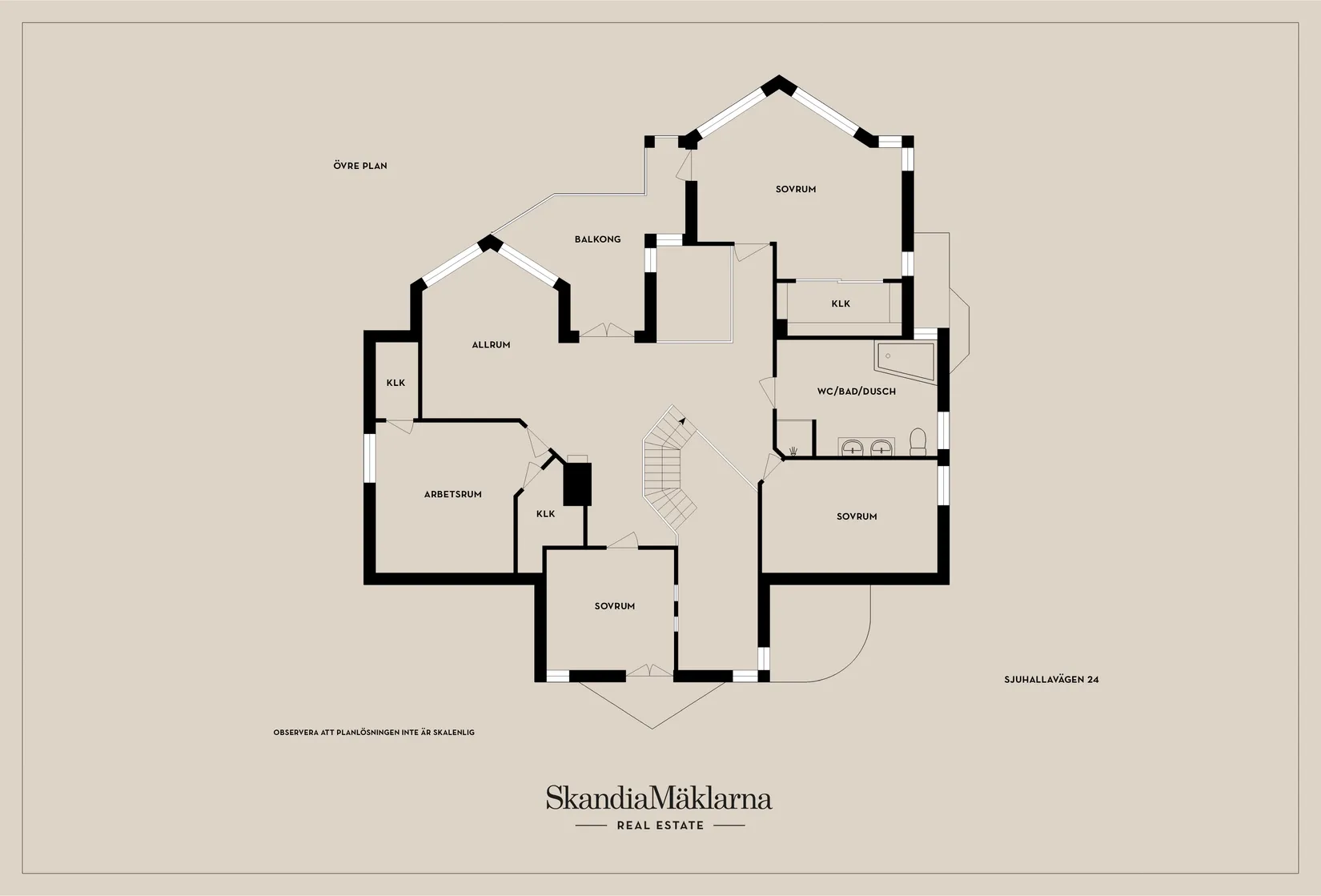 Villa, Sjuhallavägen 24, Karlskrona