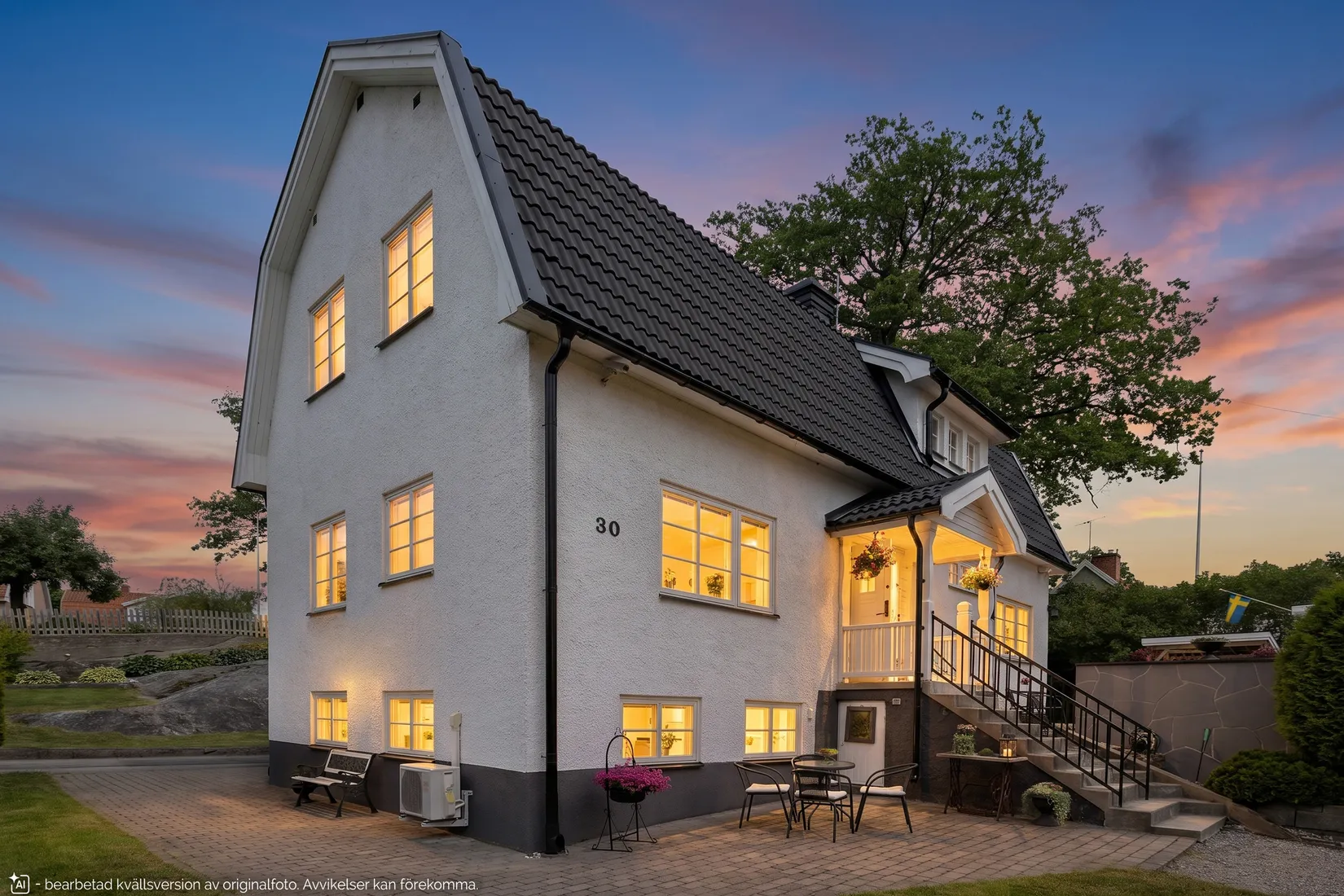 Villa, Västerängsvägen 30, Långbro, Stockholm