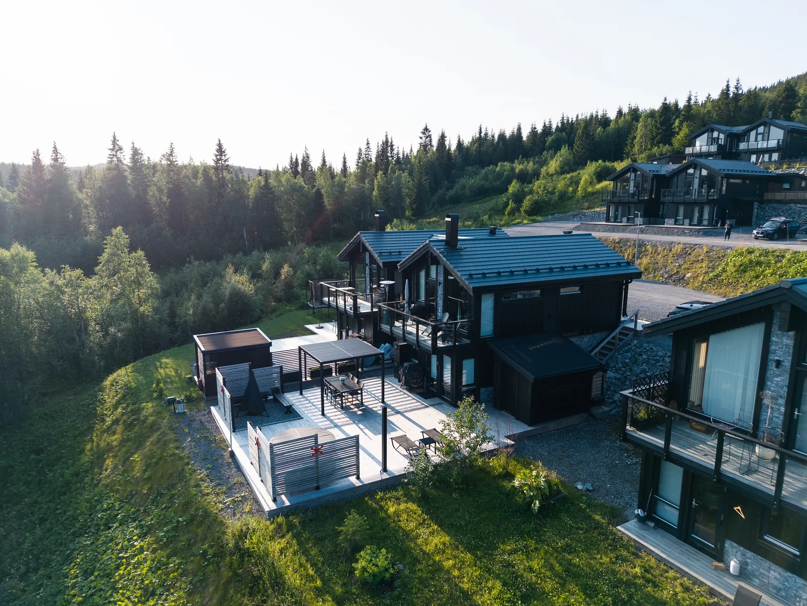 Radhus, Bäckvägen 19A, Duved, Åre