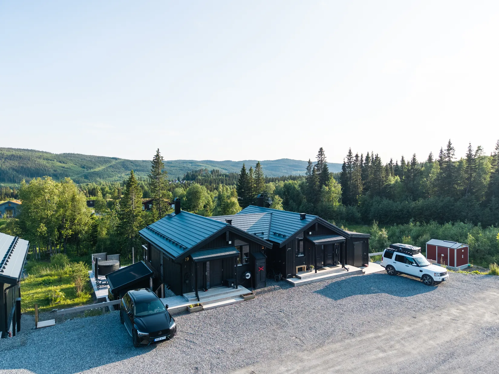 Radhus, Bäckvägen 19A, Duved, Åre
