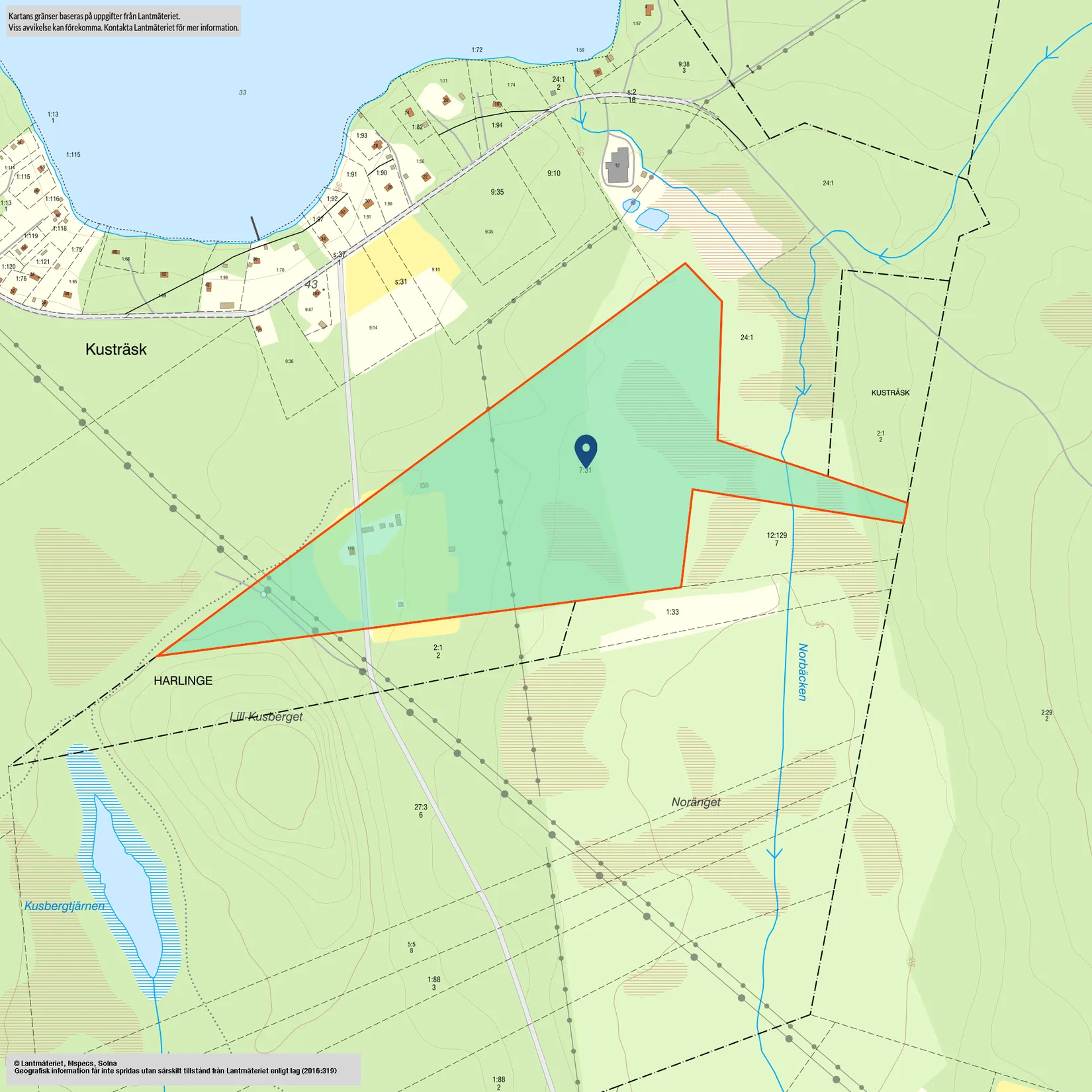 Gård/Skog, Kusträsk 110, Boden