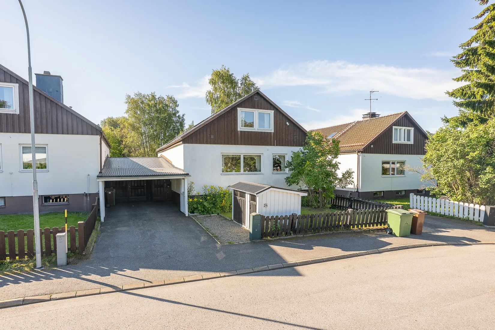 Radhus, Johannelundsvägen 24, Sofiehem, Umeå