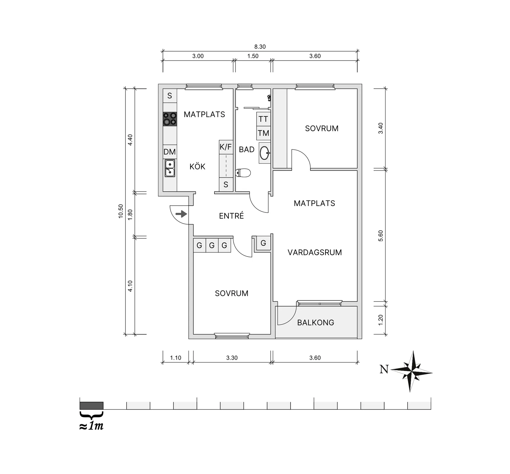Bostadsrätt, Östra Solgatan 10B, Klippan