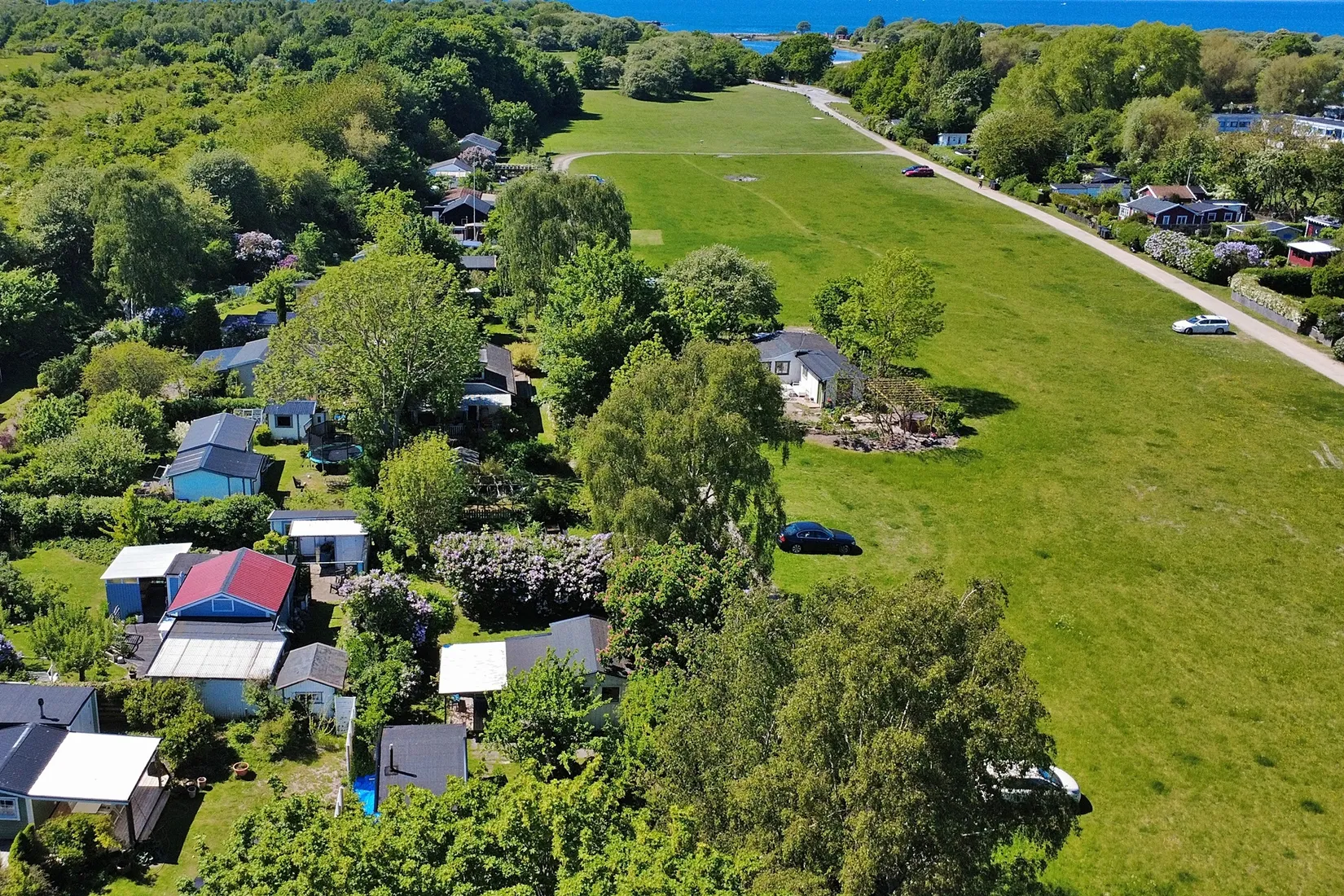Fritidshus, Fackelrosvägen 30, Strandåsens stugförening, Sibbarp, Limhamn, Malmö