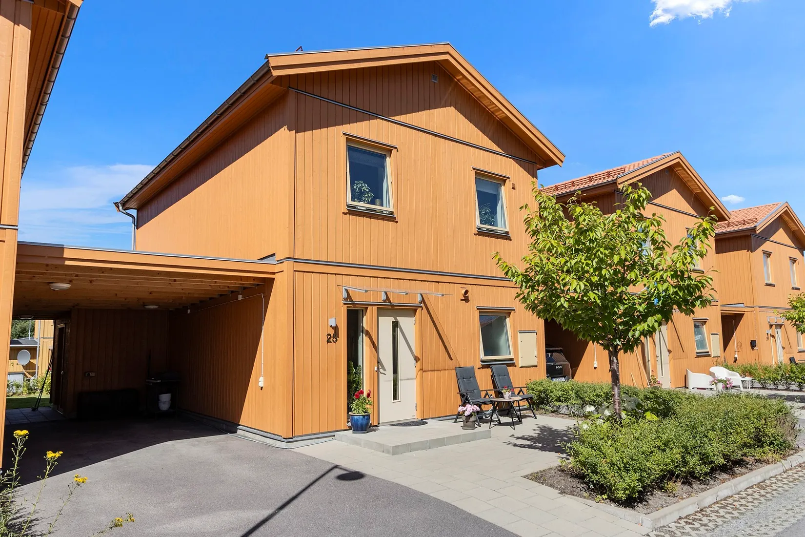 Radhus, Åkerholmsgatan 25, Barkarö, Västerås