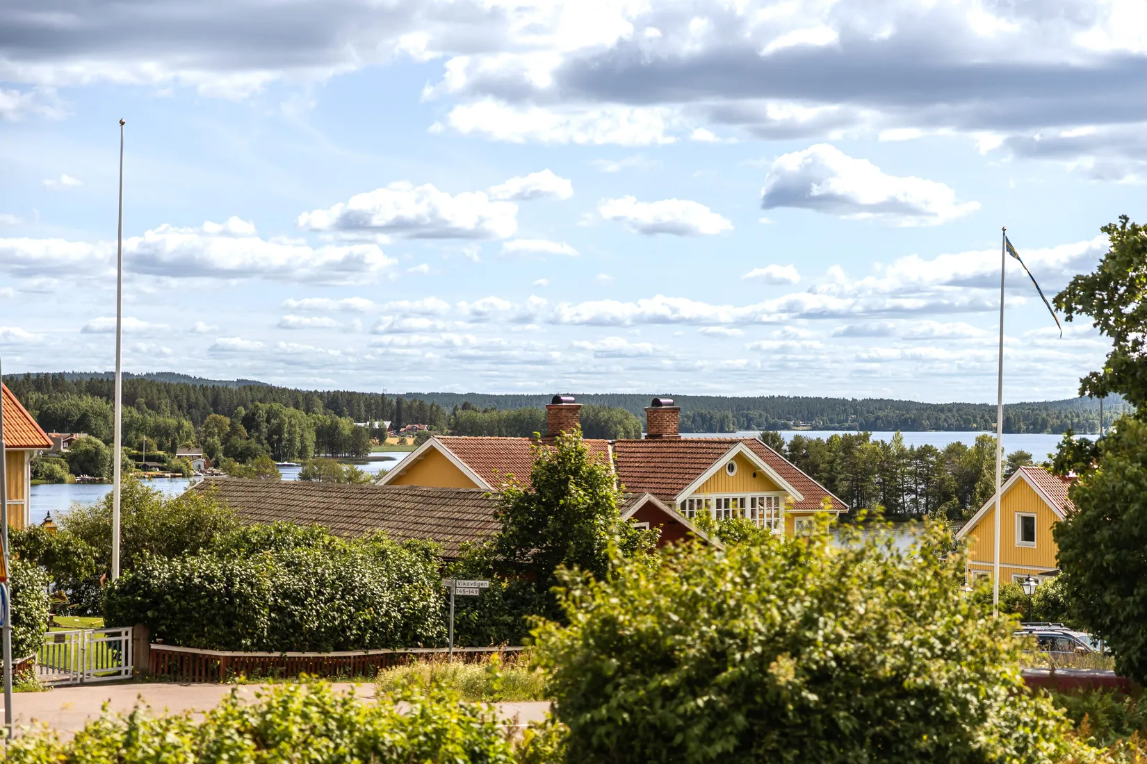 Radhus, Vikavägen 134F, Vika, Falun