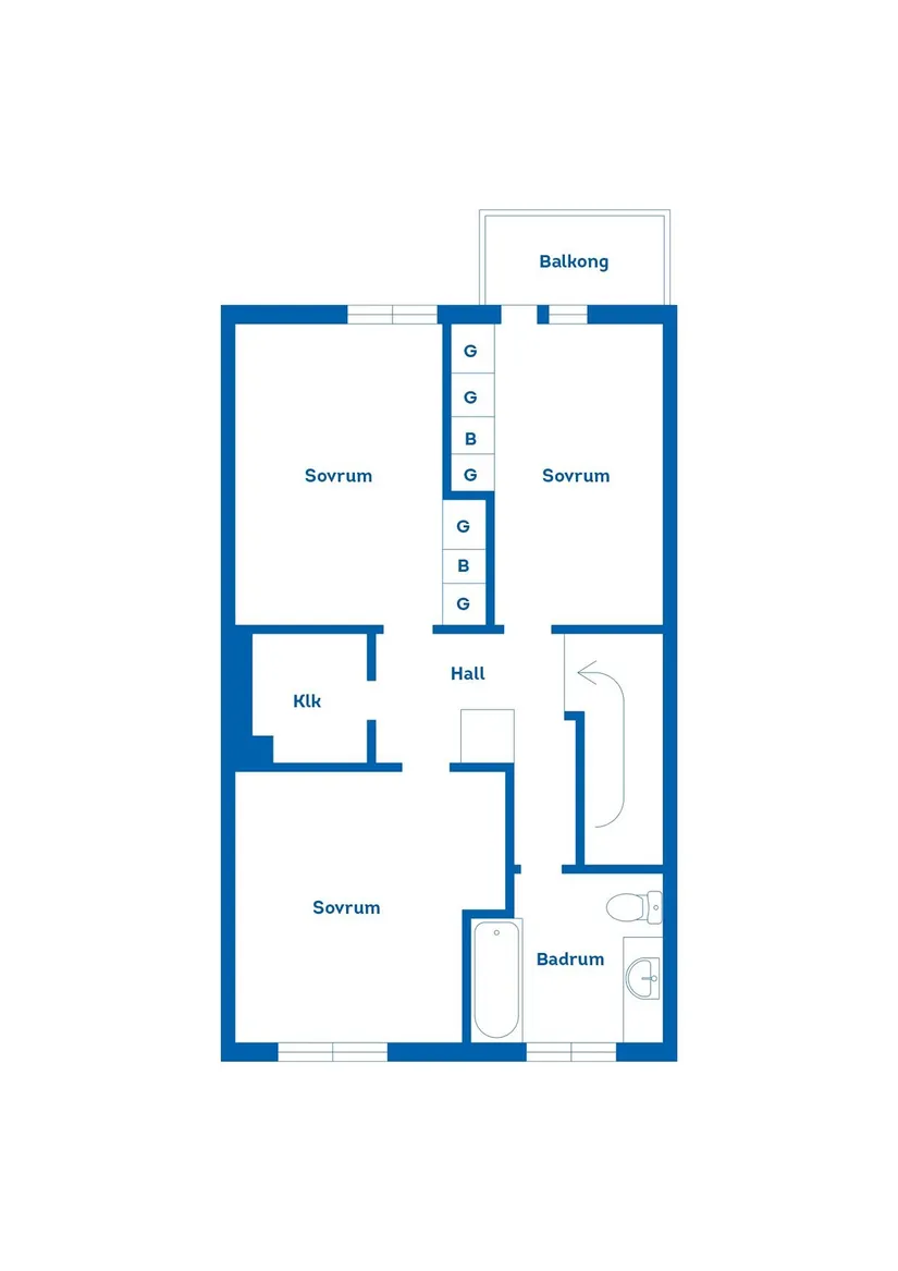 Radhus, Vikavägen 134F, Vika, Falun