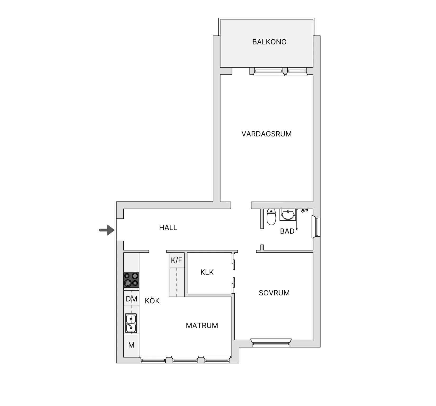 Bostadsrätt, Hyttlidgatan 63C, Norrböle, Skellefteå