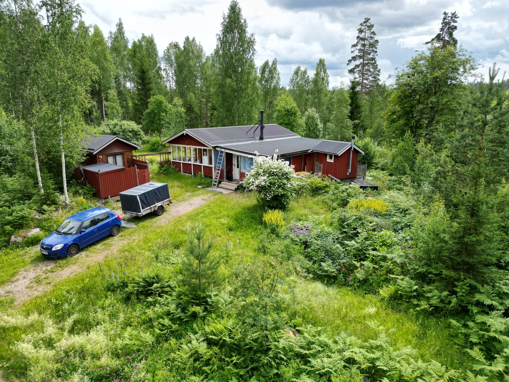 Fritidshus, Järnvägen 16 & 18, Ängelsfors, Hedemora