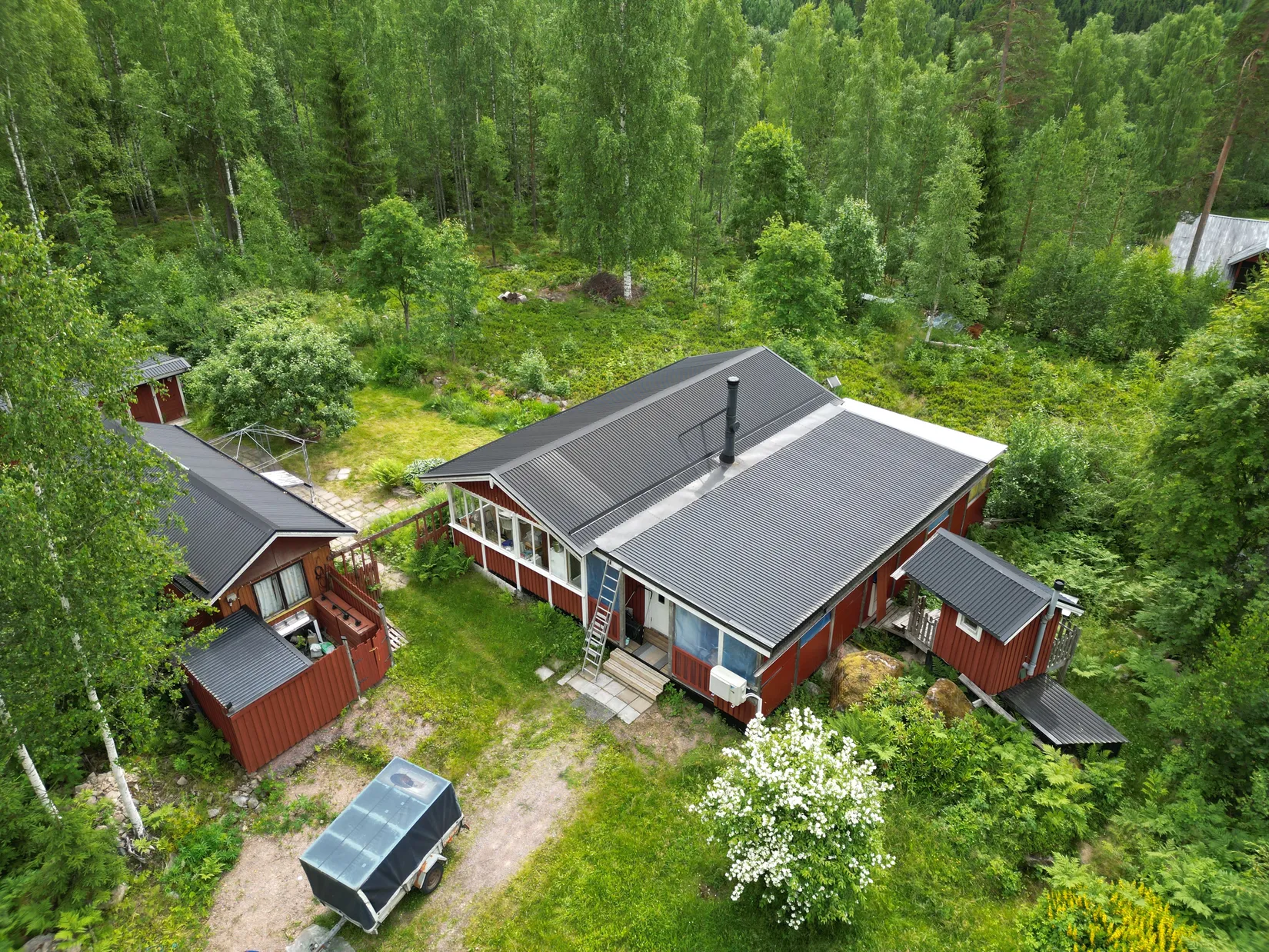 Fritidshus, Järnvägen 16 & 18, Ängelsfors, Hedemora