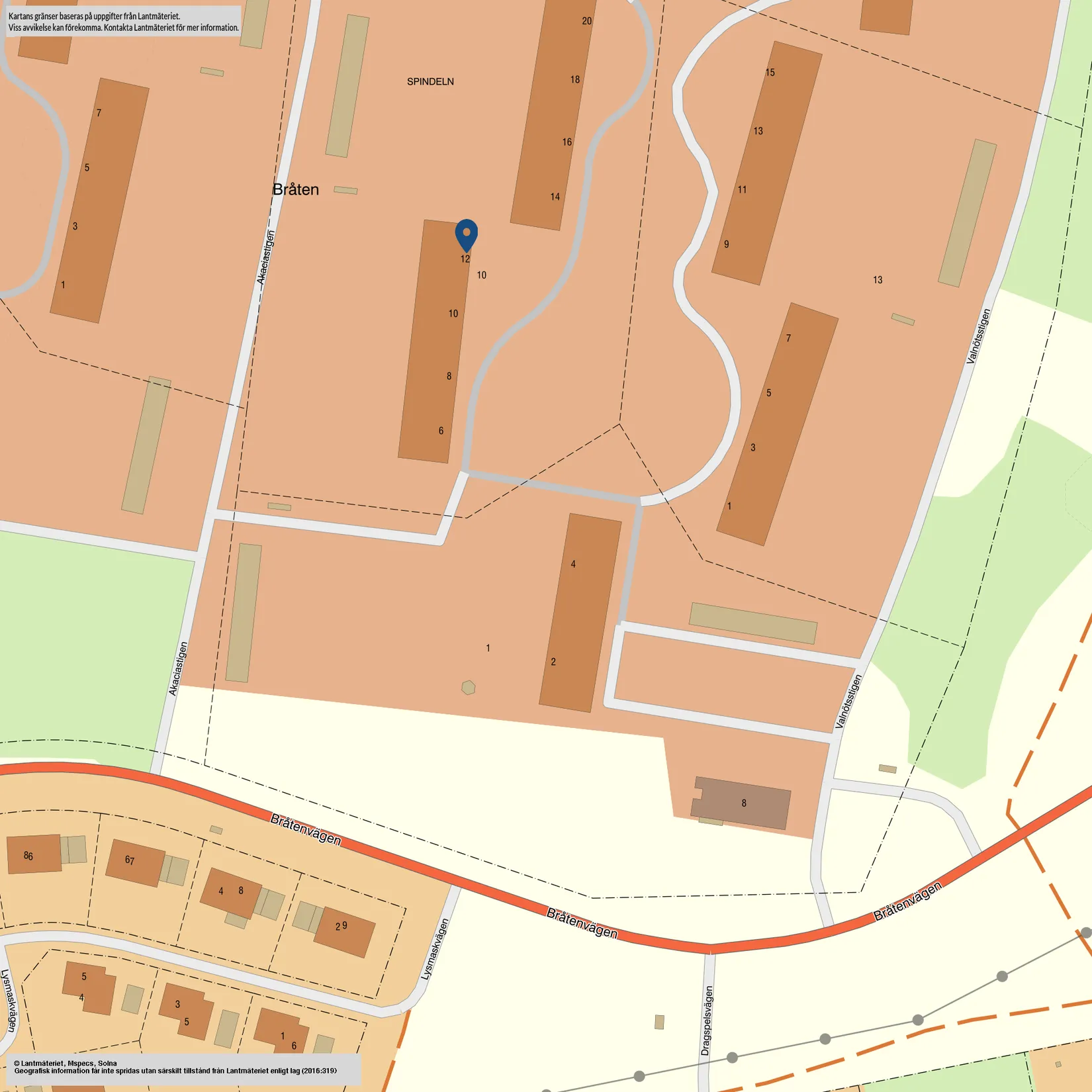 Bostadsrätt, Akaciastigen 12, Bråten Park, Mariestad