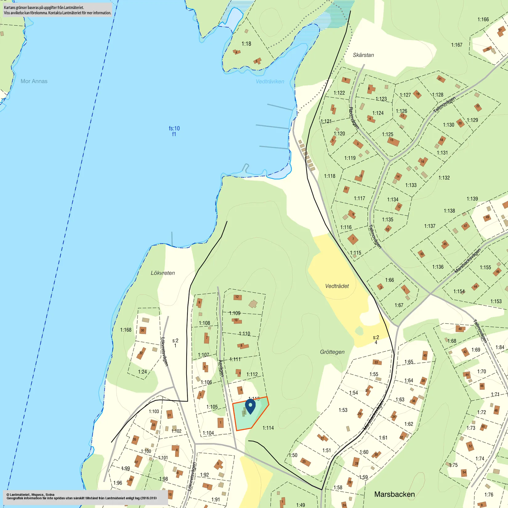 Fritidshus, Åsvägen 2, Vätö, Norrtälje