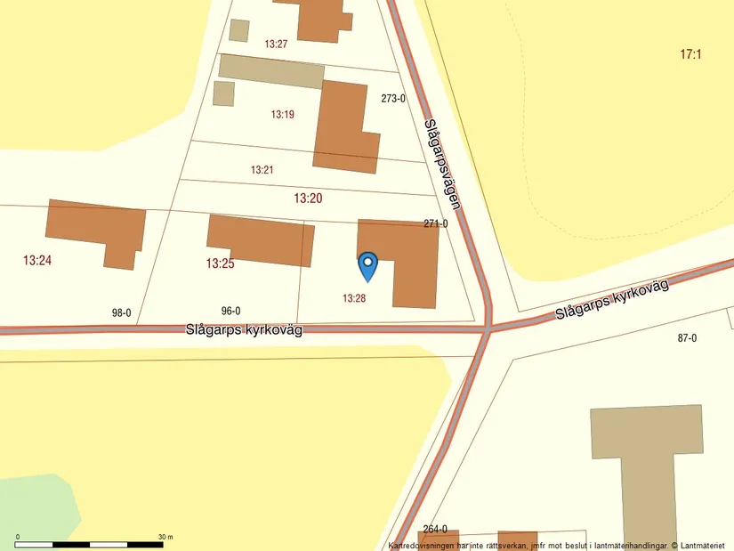 Villa, Slågarpsvägen 271-0, Söderslätt, Trelleborg