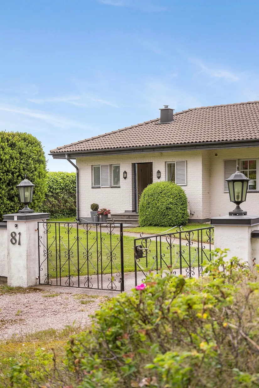 Villa, Kungsvägen 81, Frösakull, Halmstad