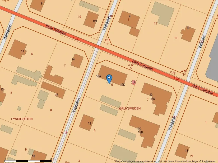Bostadsrätt, Östra Tulegatan 10D, Centrum, Sala