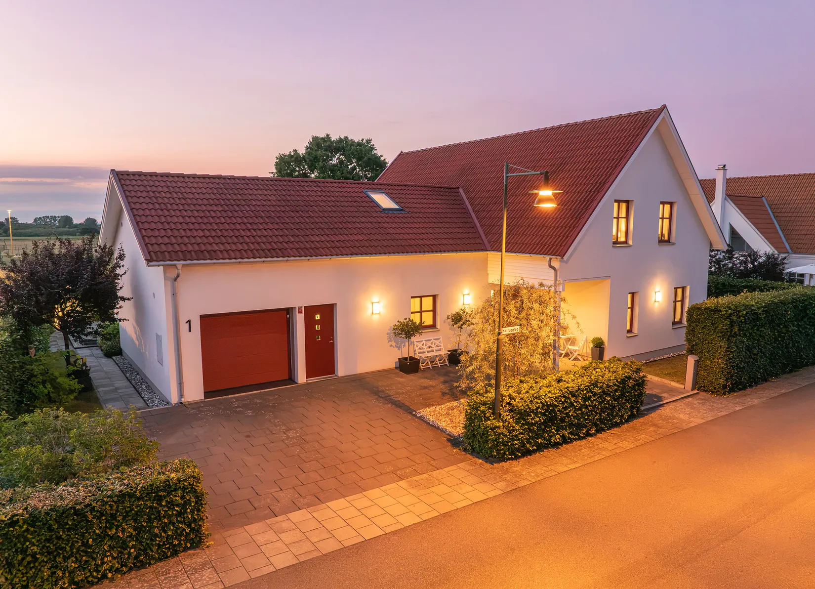 Villa, Kattugglegatan 1, Mariastaden, Helsingborg