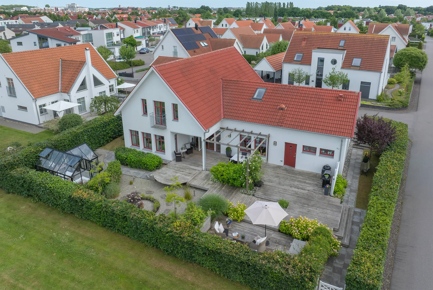 Villa, Kattugglegatan 1, Mariastaden, Helsingborg