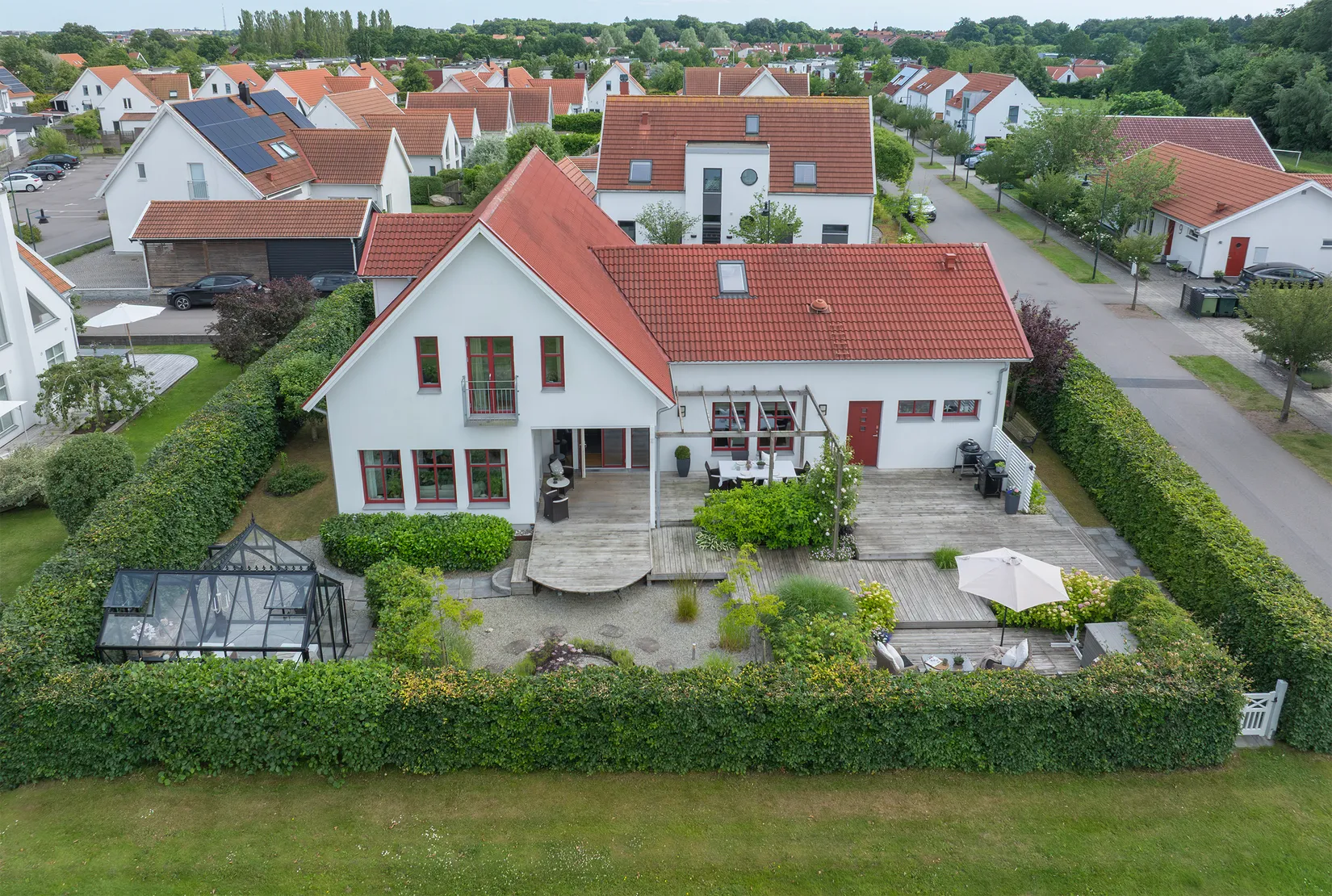 Villa, Kattugglegatan 1, Mariastaden, Helsingborg