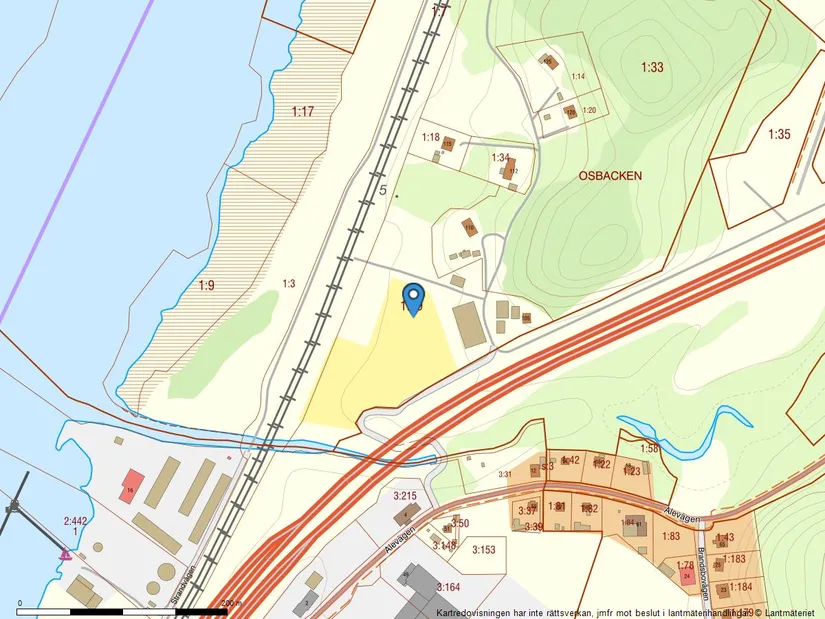 Gård/Skog, Osbacken 105, Nol, Ale