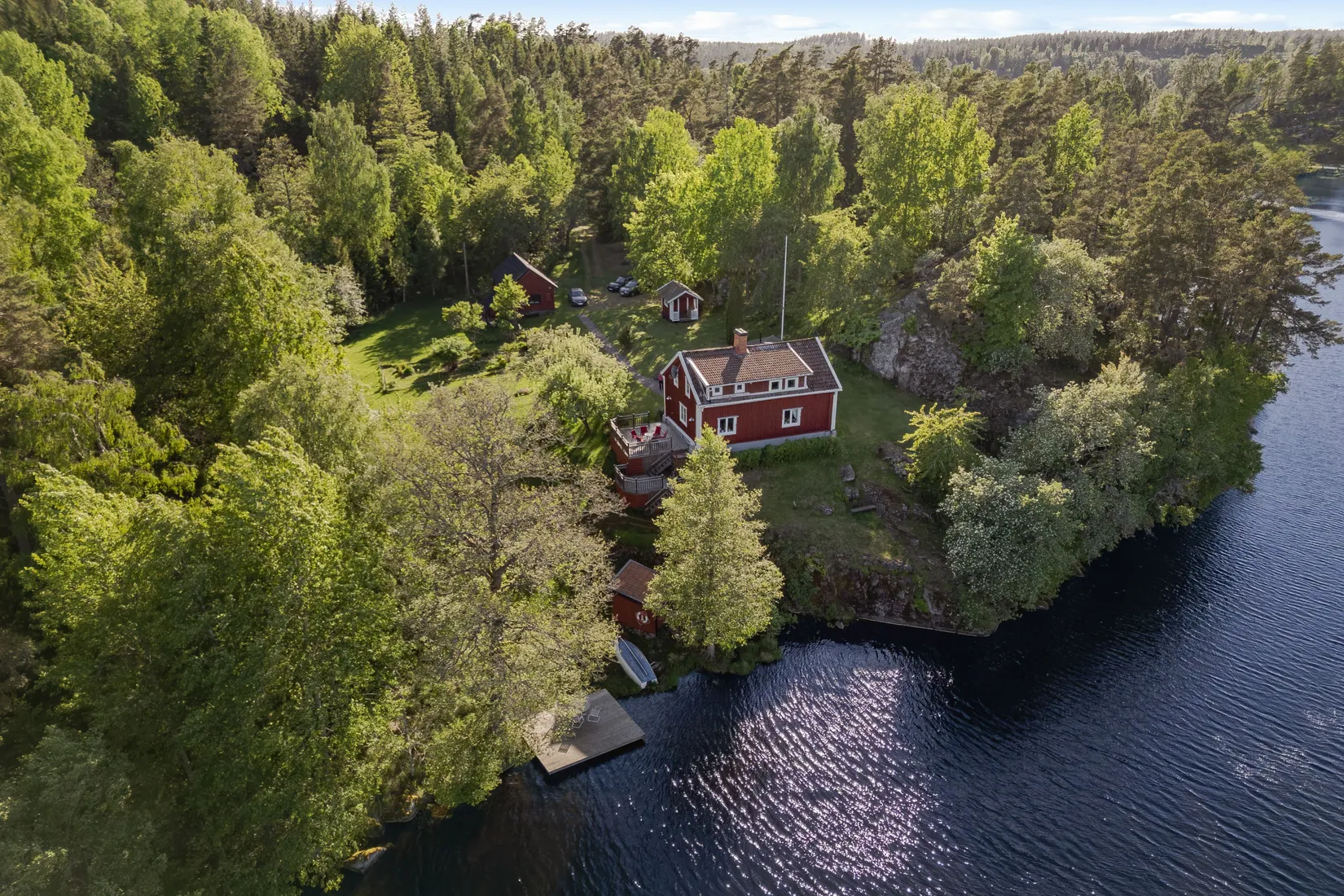 Villa, Kättilstad Kvarnsveden, Kinda