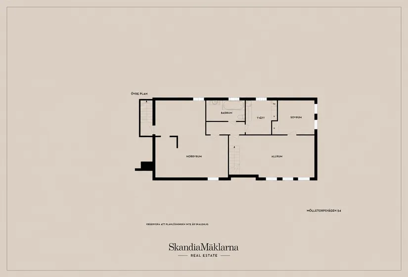 Villa, Mölletorpsvägen 54, Karlskrona