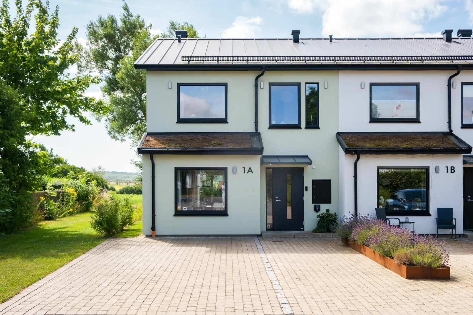 Radhus, Byastensvägen 1A, Bara, Svedala