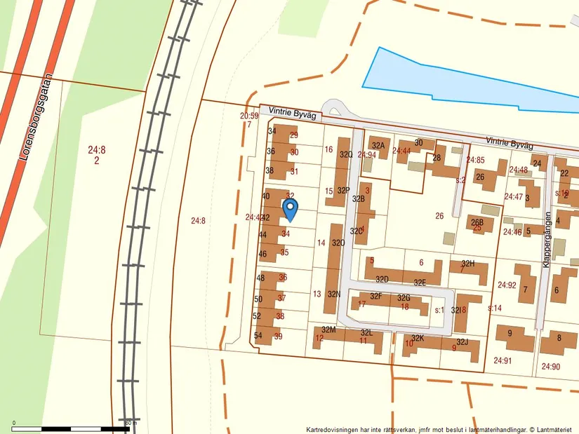 Radhus, Vintrie Byväg 42, Vintrie, Malmö