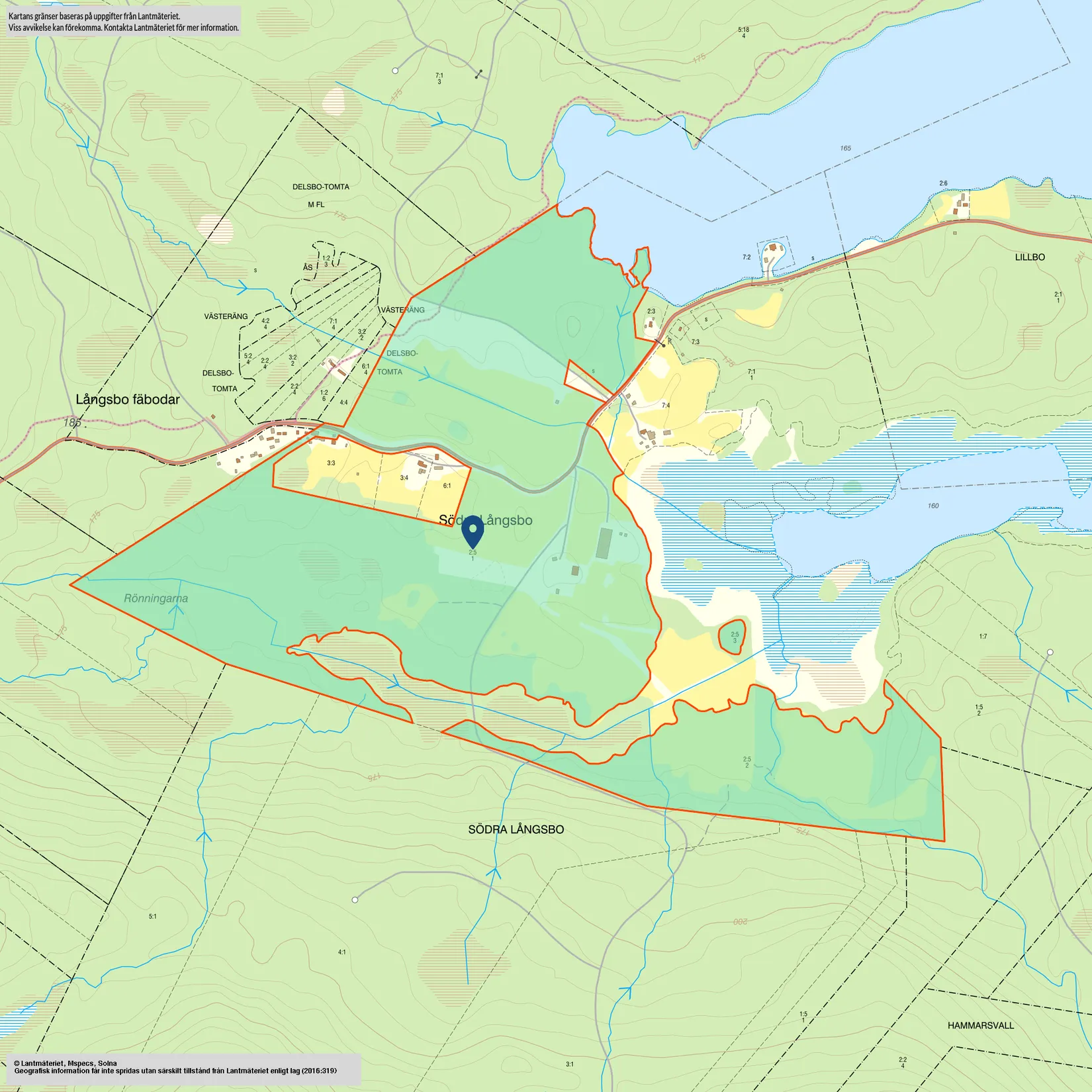 Gård/Skog, Södra Långsbo 45 samt 47, Södra Långsbo, Hudiksvall