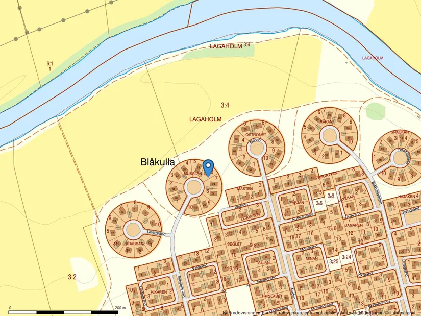 Villa, Simsons väg 26, Blåkulla, Laholm