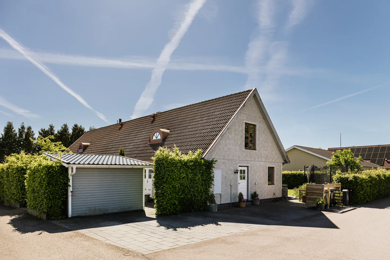 Radhus, Bergströms väg 28, Hjärup/Bergströmshusen, Staffanstorp
