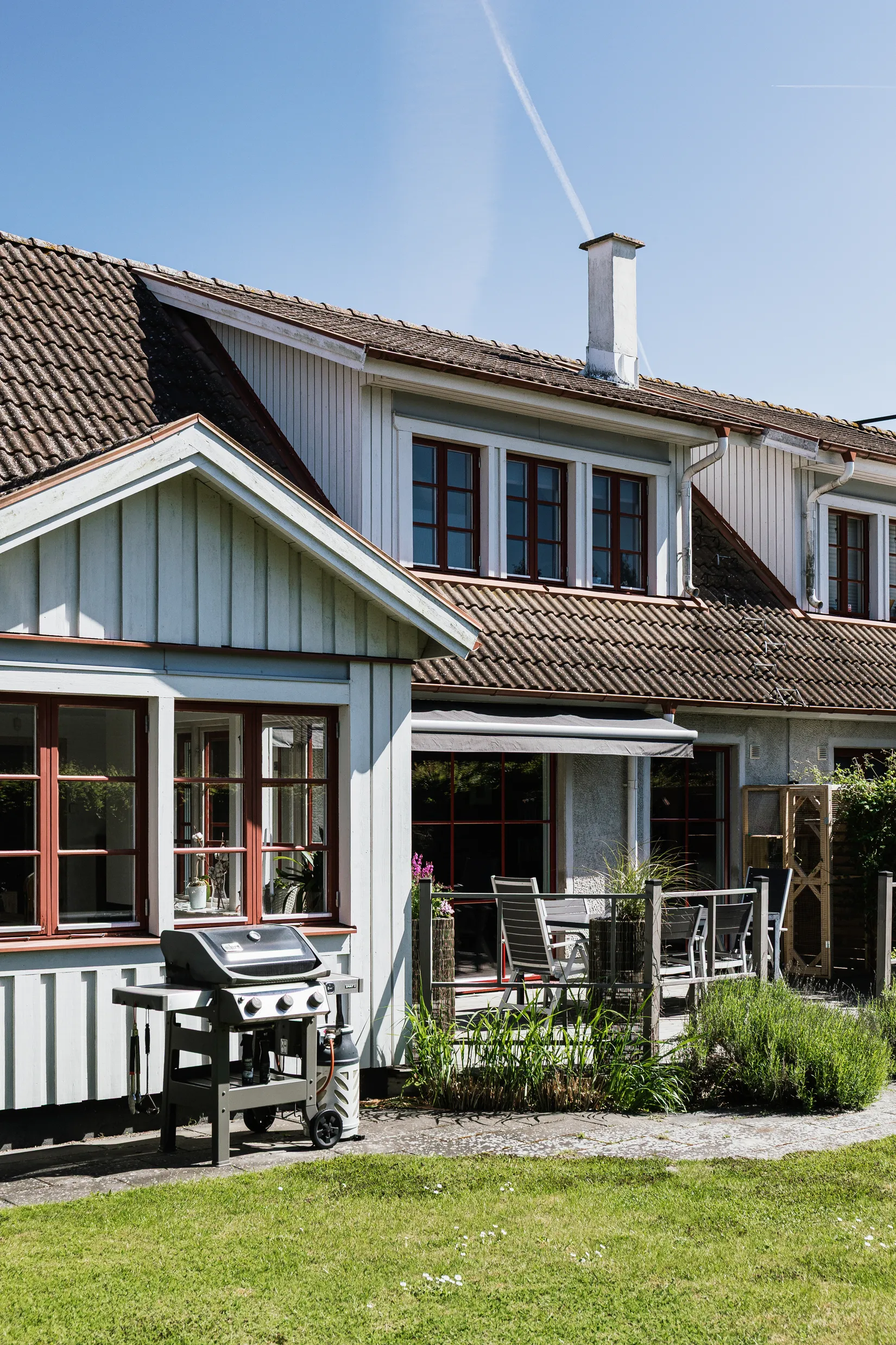 Radhus, Bergströms väg 28, Hjärup/Bergströmshusen, Staffanstorp