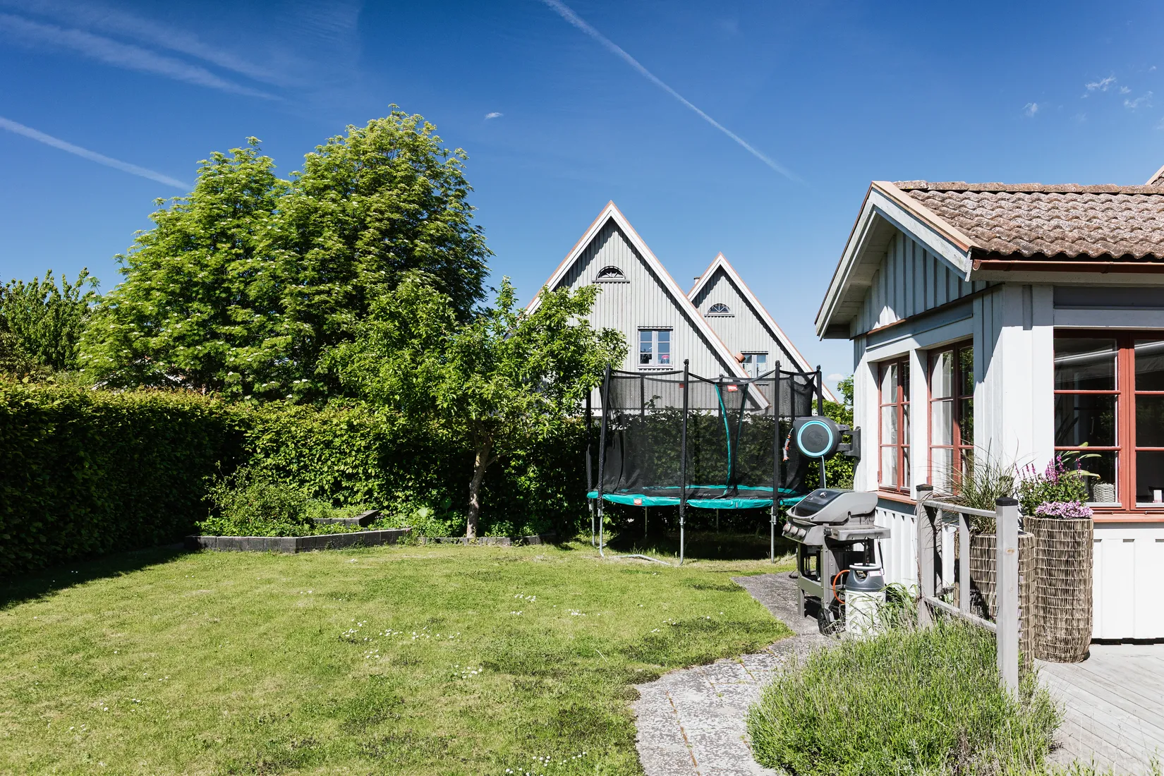 Radhus, Bergströms väg 28, Hjärup/Bergströmshusen, Staffanstorp