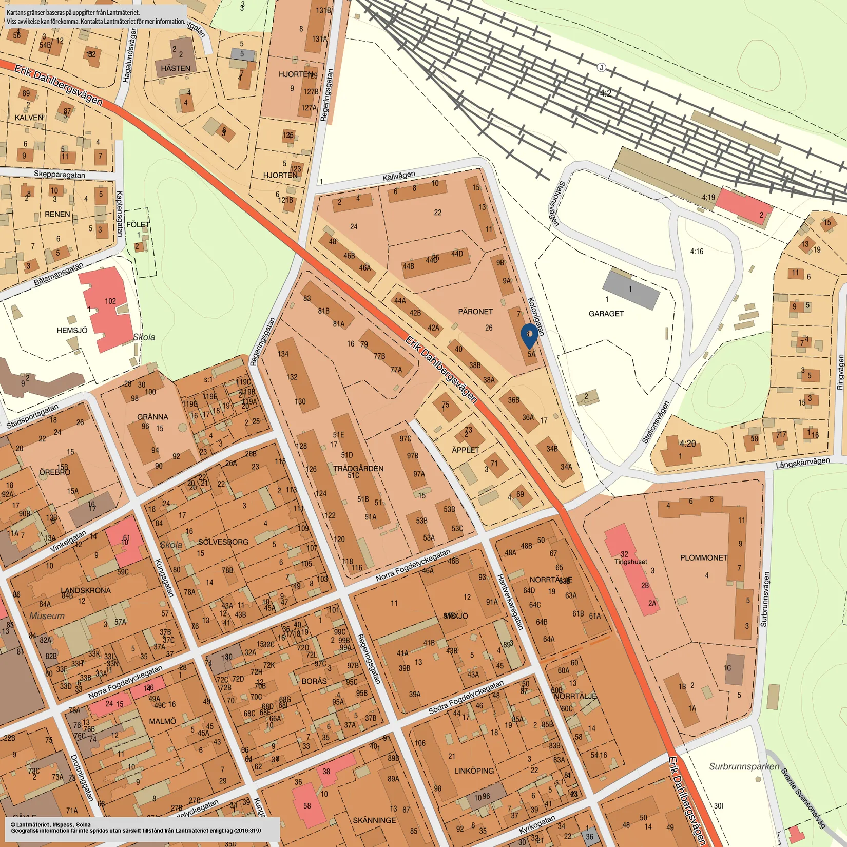 Bostadsrätt, Kolonigatan 5A, Resecentrum, Karlshamn