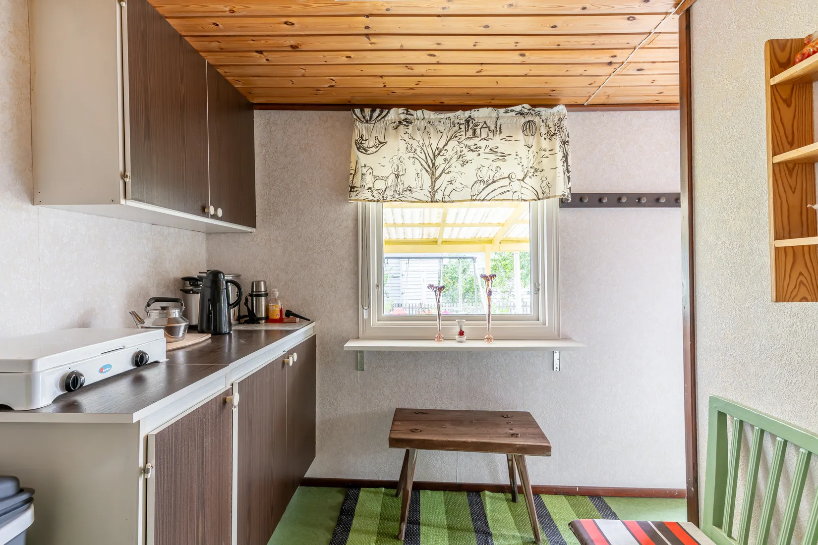 Fritidshus, Lindö koloniträdgårdsförening, stuga B2, Torshälla, Eskilstuna