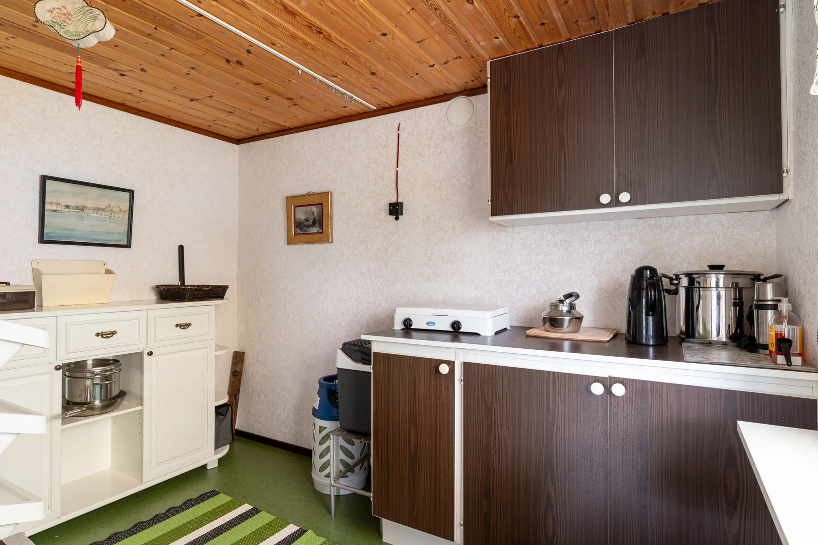Fritidshus, Lindö koloniträdgårdsförening, stuga B2, Torshälla, Eskilstuna