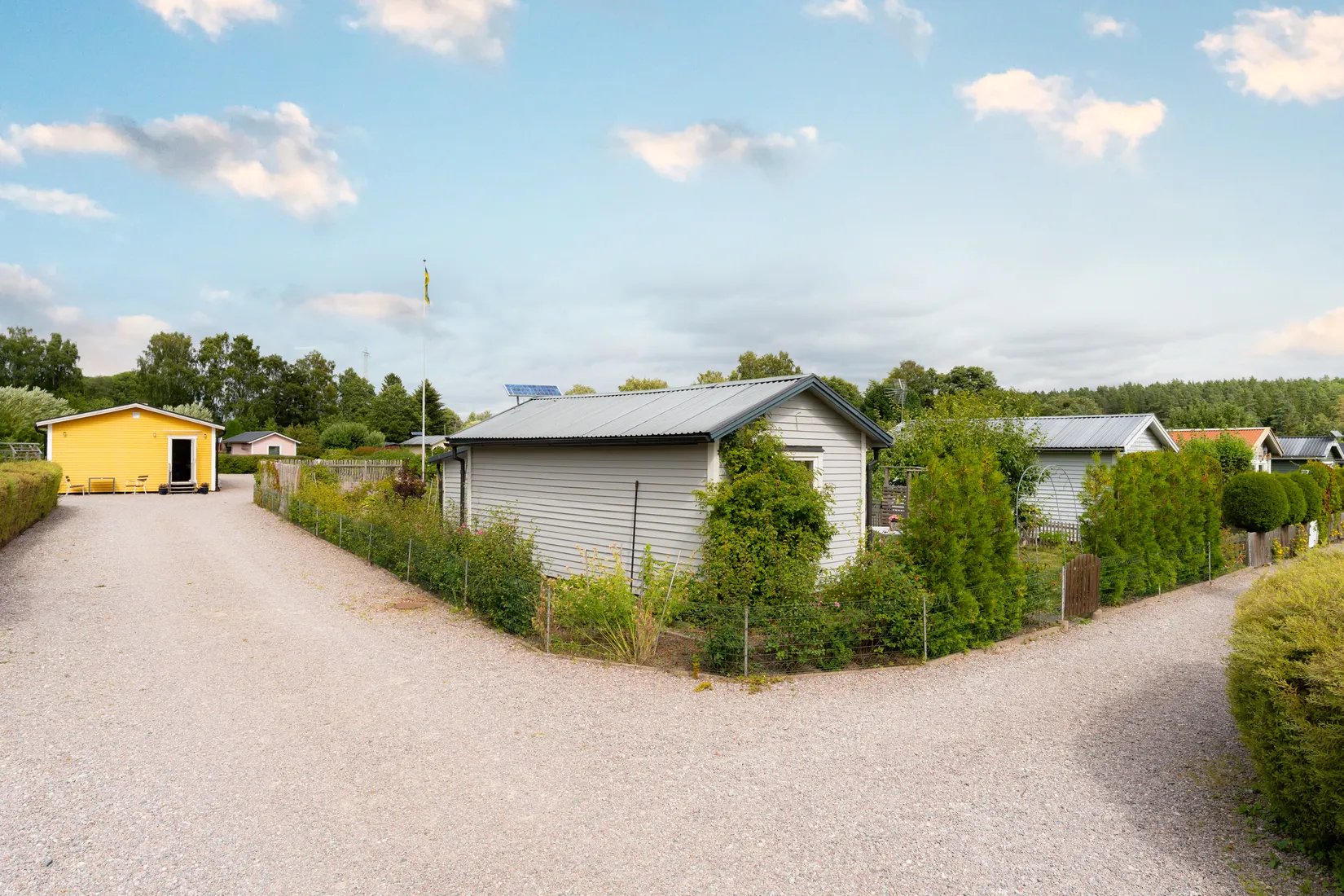 Fritidshus, Lindö koloniträdgårdsförening, stuga B2, Torshälla, Eskilstuna