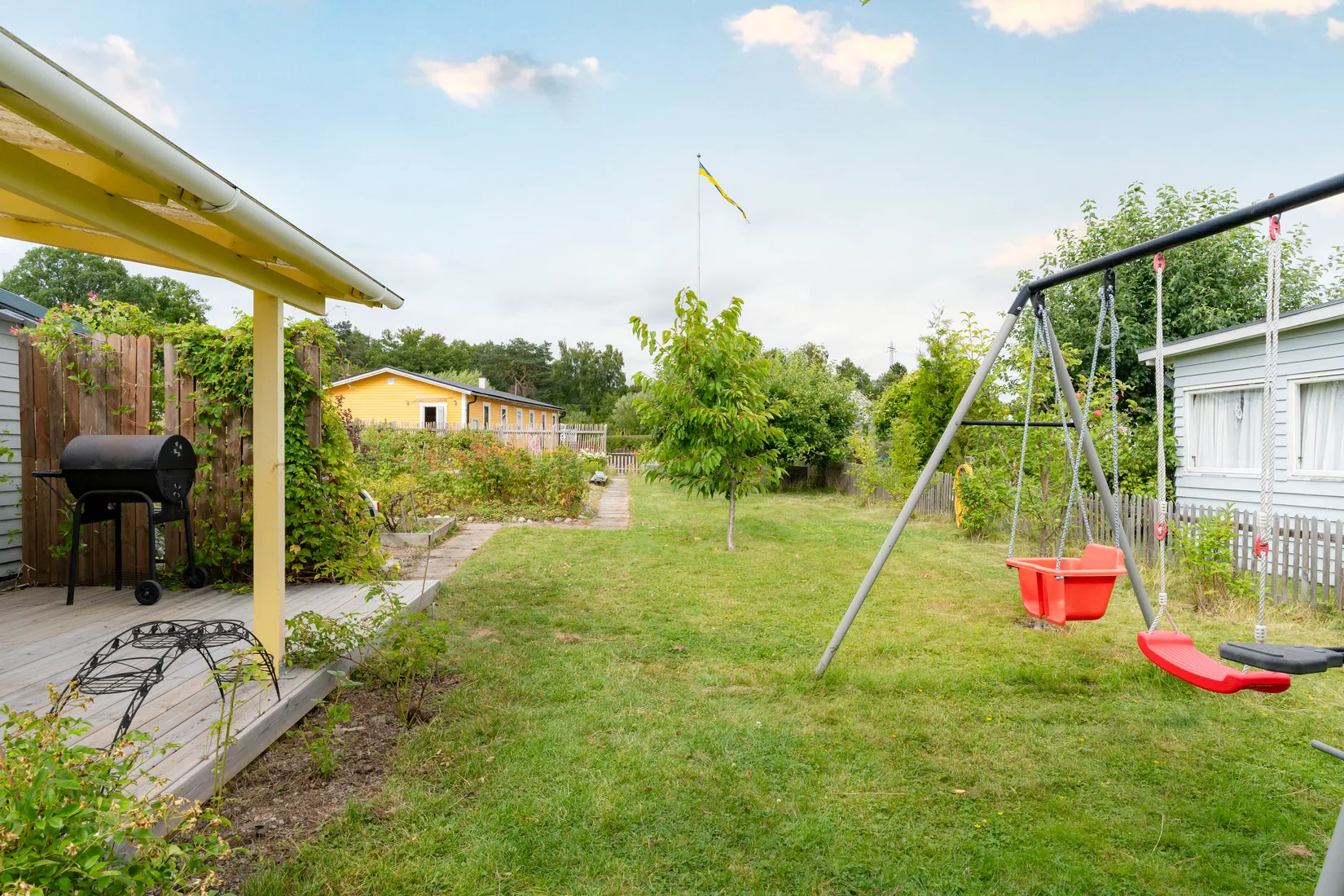 Fritidshus, Lindö koloniträdgårdsförening, stuga B2, Torshälla, Eskilstuna
