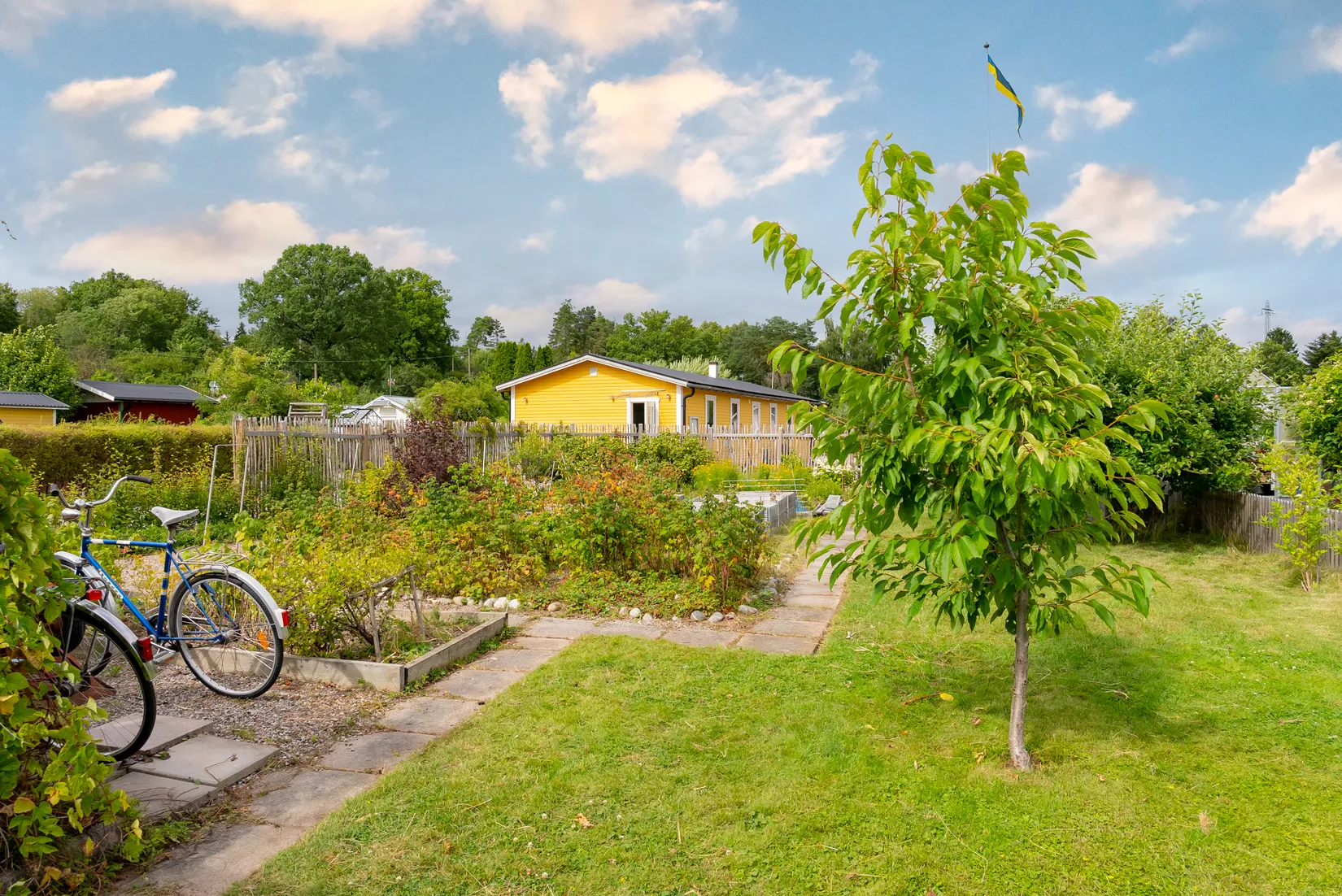 Fritidshus, Lindö koloniträdgårdsförening, stuga B2, Torshälla, Eskilstuna