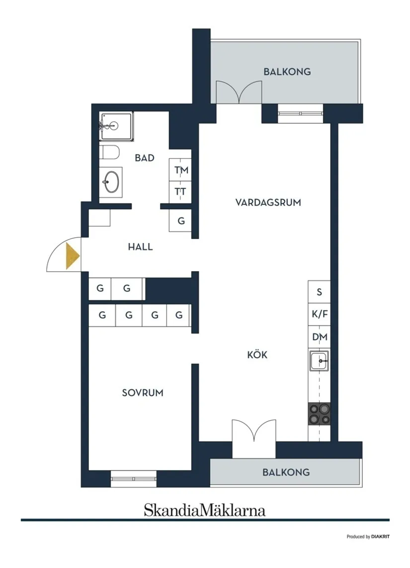 Bostadsrätt, Viggengatan 11, våning 4, Barkarbystaden, Järfälla
