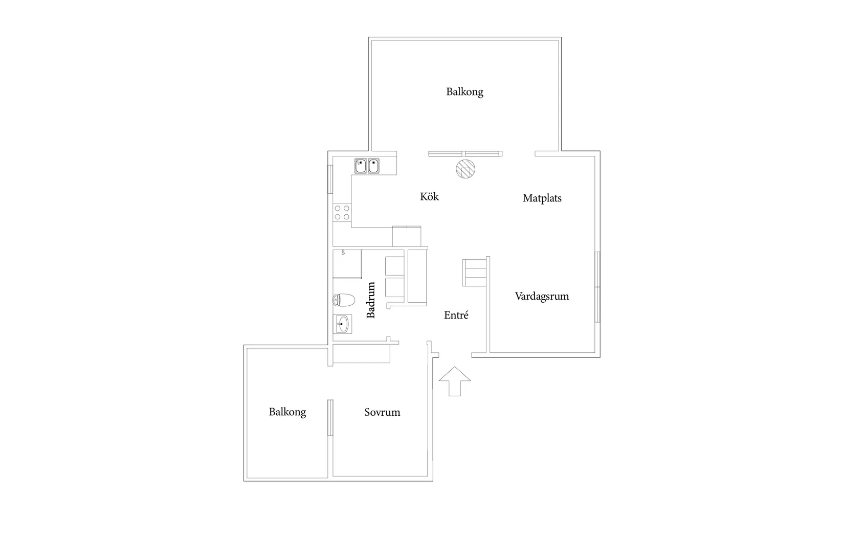 Bostadsrätt, Mannerfelts väg 7, Regementet, Borås
