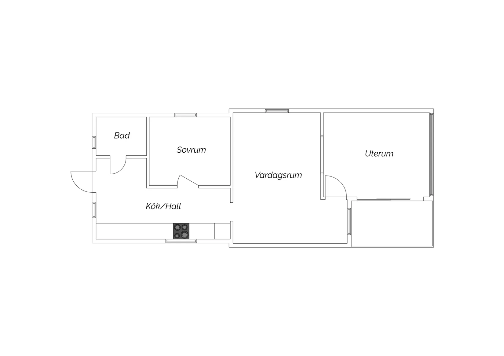 Fritidshus, Norra Nabbenvägen 68, Ronneby