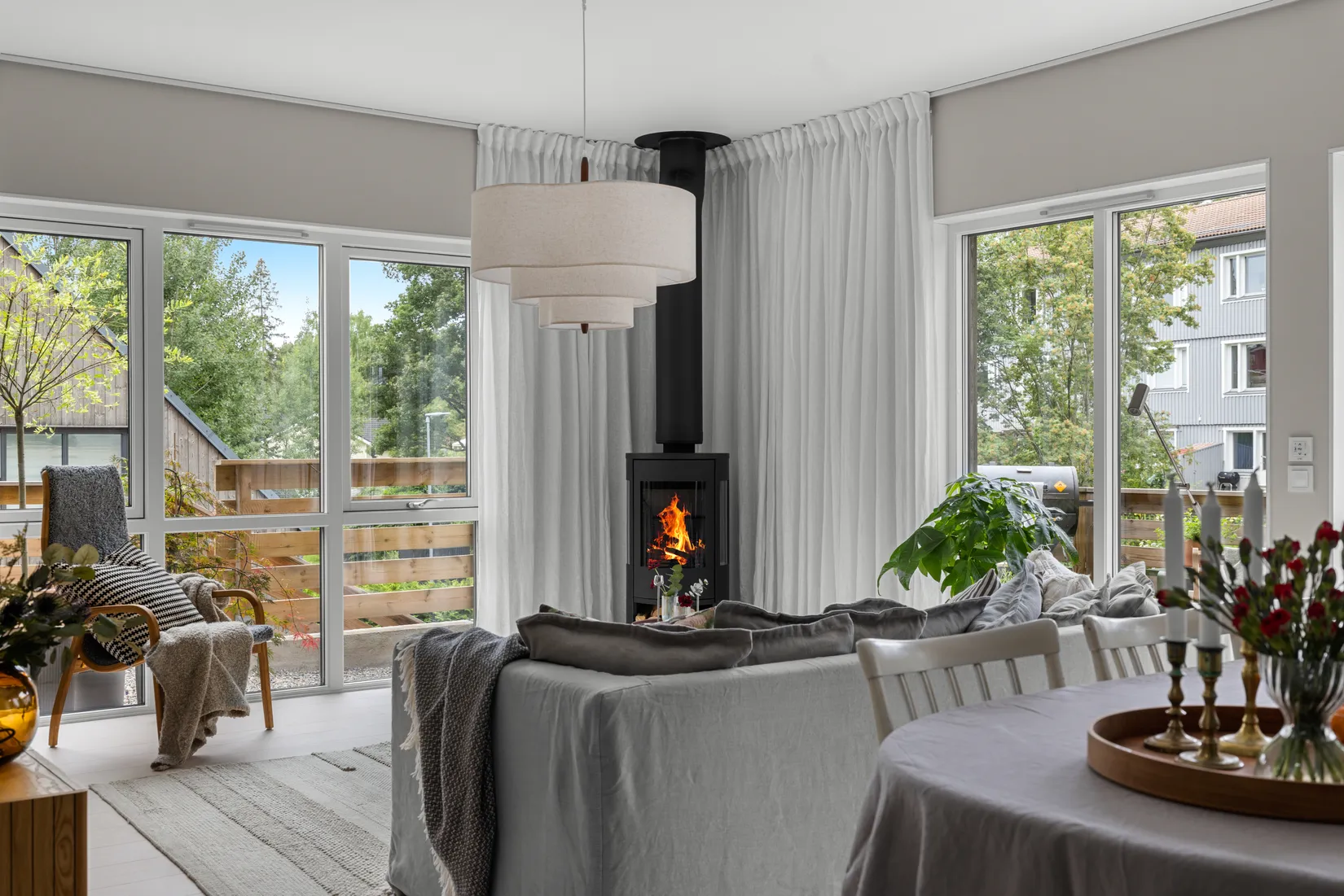 Radhus, Vidablicksvägen 3C, Trollbäcken, Skälsätra, Tyresö