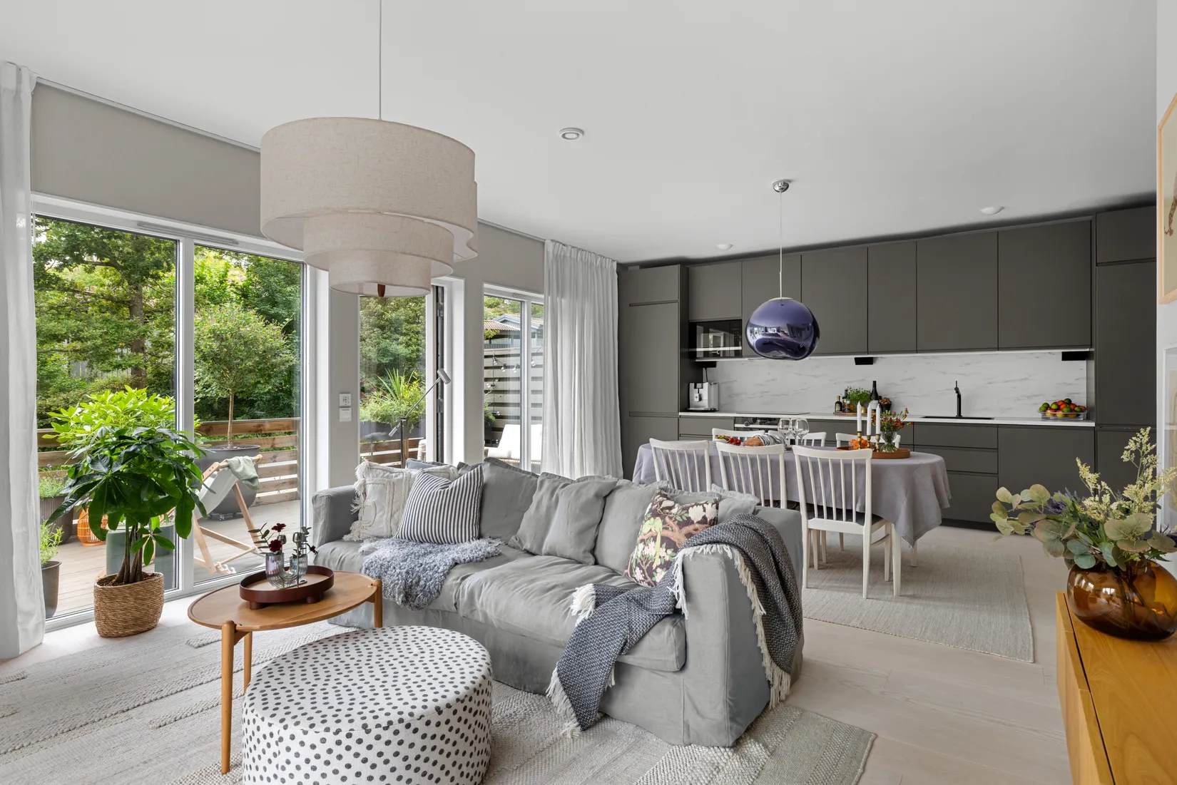 Radhus, Vidablicksvägen 3C, Trollbäcken, Skälsätra, Tyresö