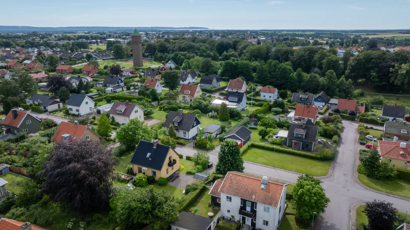 Villa, Rosenvägen 13, Blomsterkvarteren, Laholm