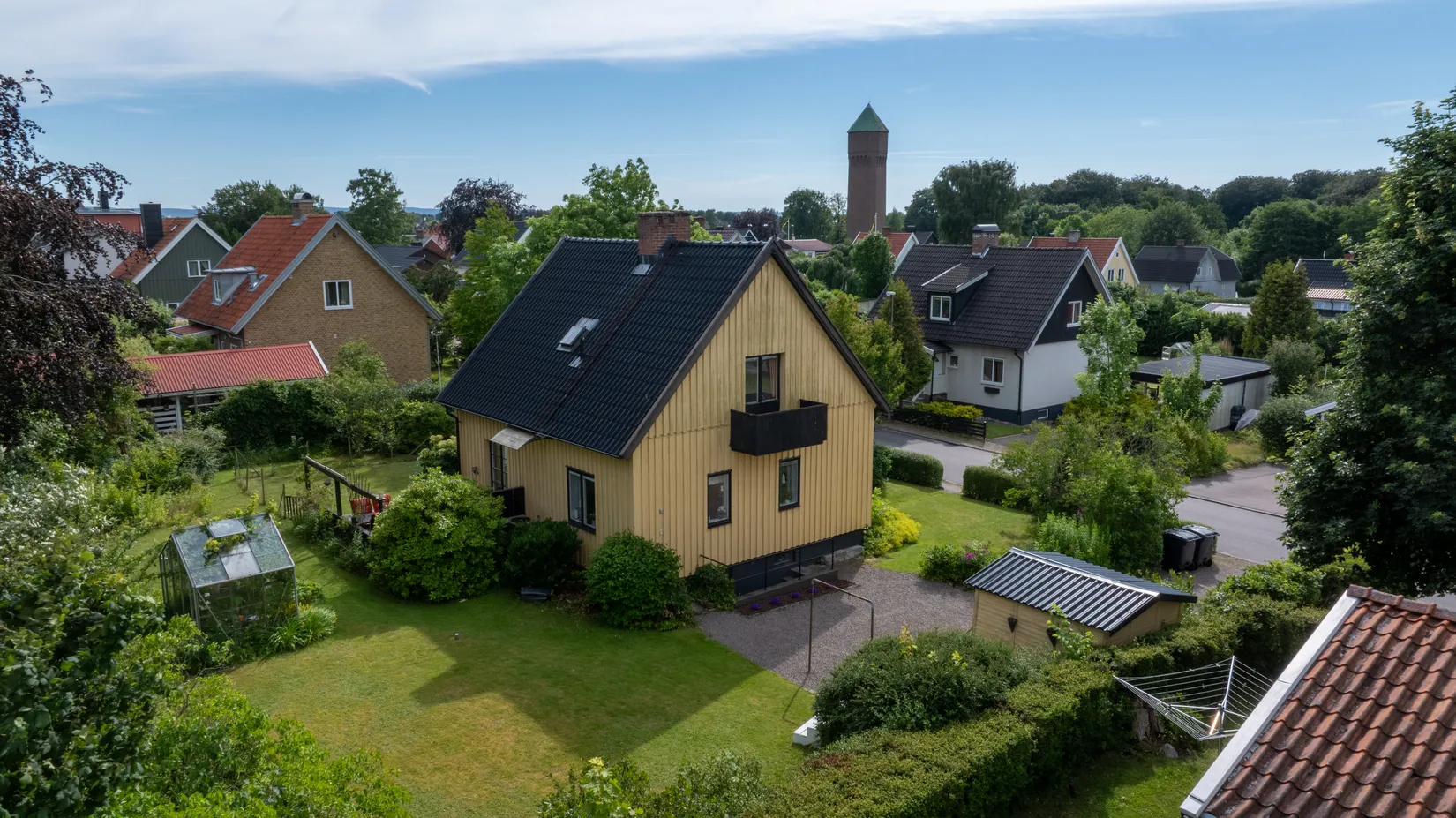 Villa, Rosenvägen 13, Blomsterkvarteren, Laholm
