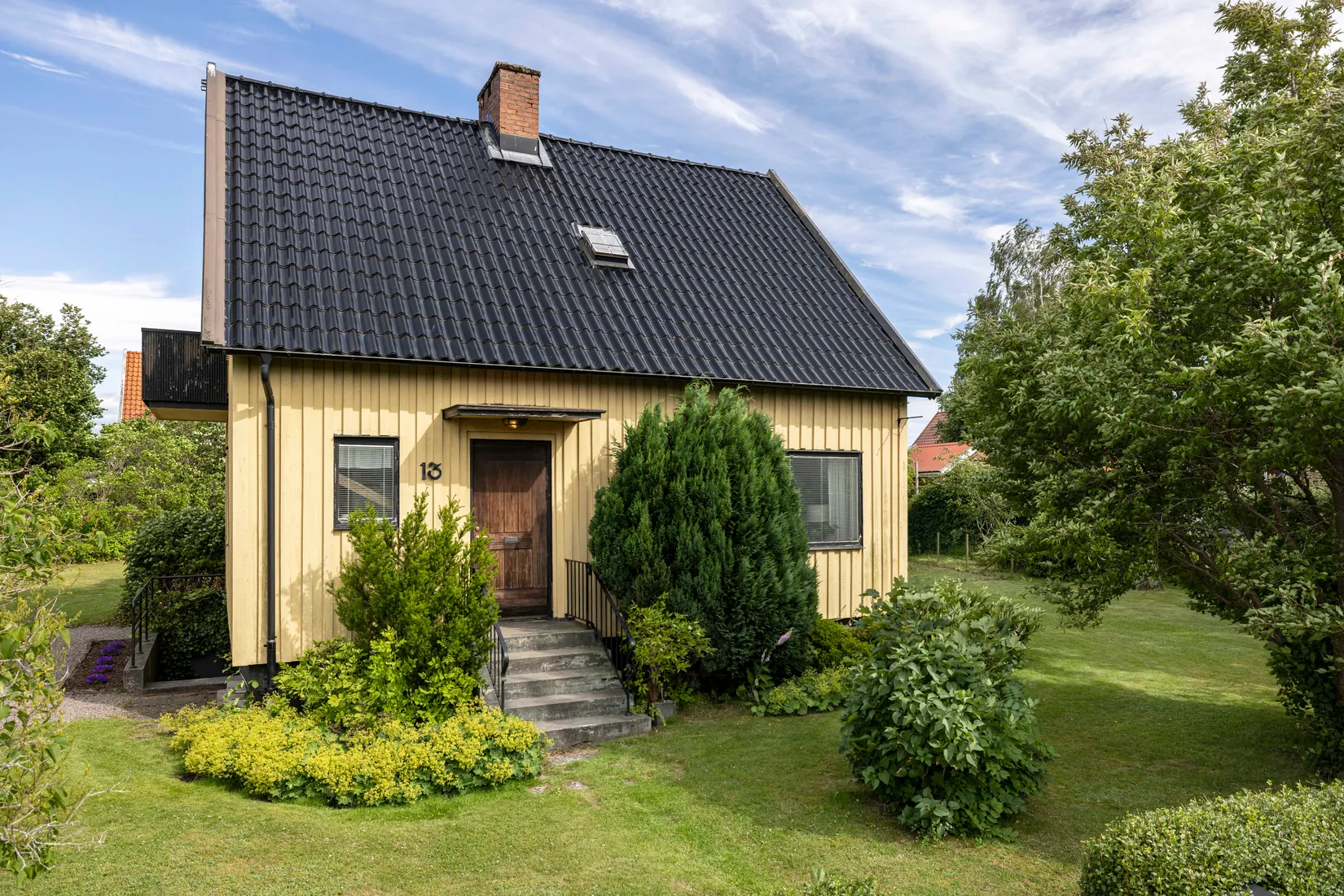 Villa, Rosenvägen 13, Blomsterkvarteren, Laholm