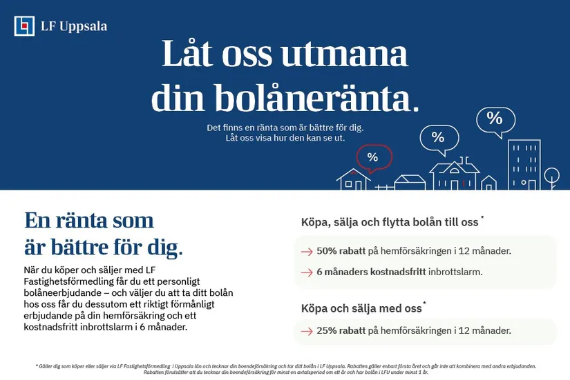 Bostadsrätt, Fyrislundsgatan 36, Årsta, Uppsala